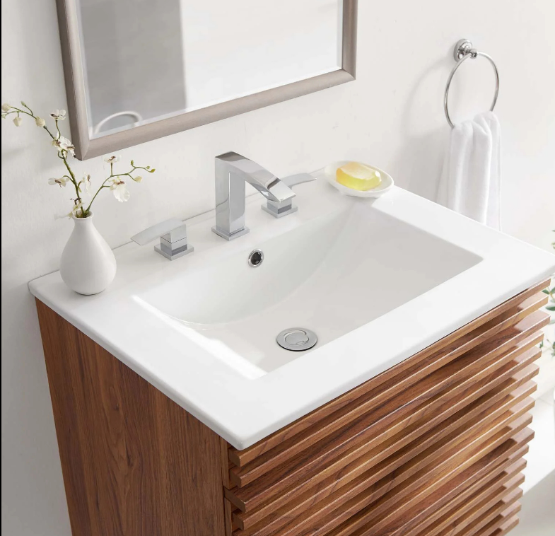 Լվացարան սպիտակ պահարանի 9060А