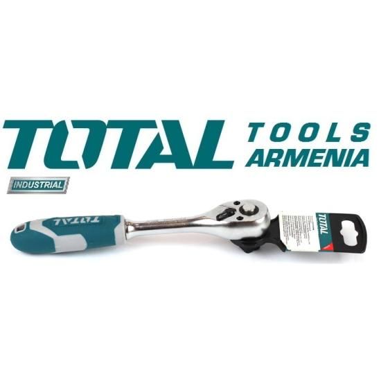 Ключ-трещотка 3/8" 205мм THT106386