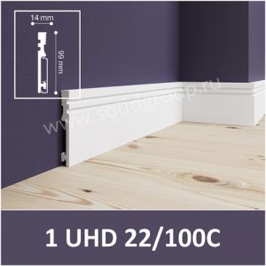 Плинтус Solid 1 UHD 22/100C 2,4м