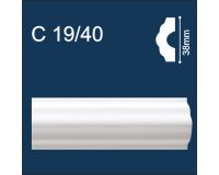 Потолочный Молдинг Solid C19/40 2м