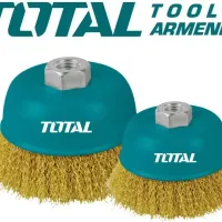 Մետաղական խոզանակ ՝ բաժակով 125 մմ TAC31051