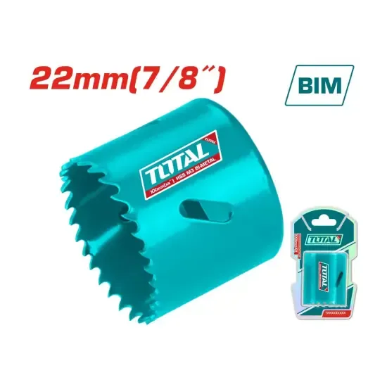 Երկմետաղական շրջանաձև սղոց 22մմ TAC410221