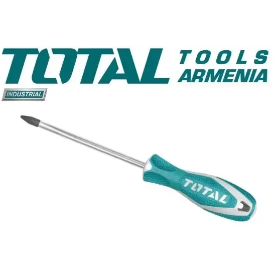Phillips խաչաձև պտուտակահան PH1x75մմ THT22316