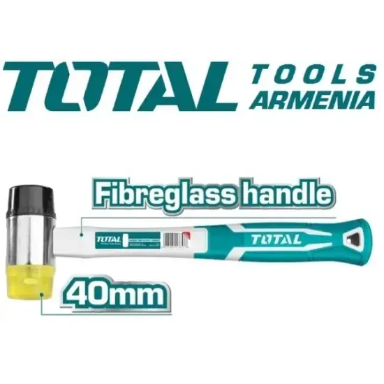 Մալետ (Մուրճ ռետինե և պլաստմասե) 40մմ THT77406